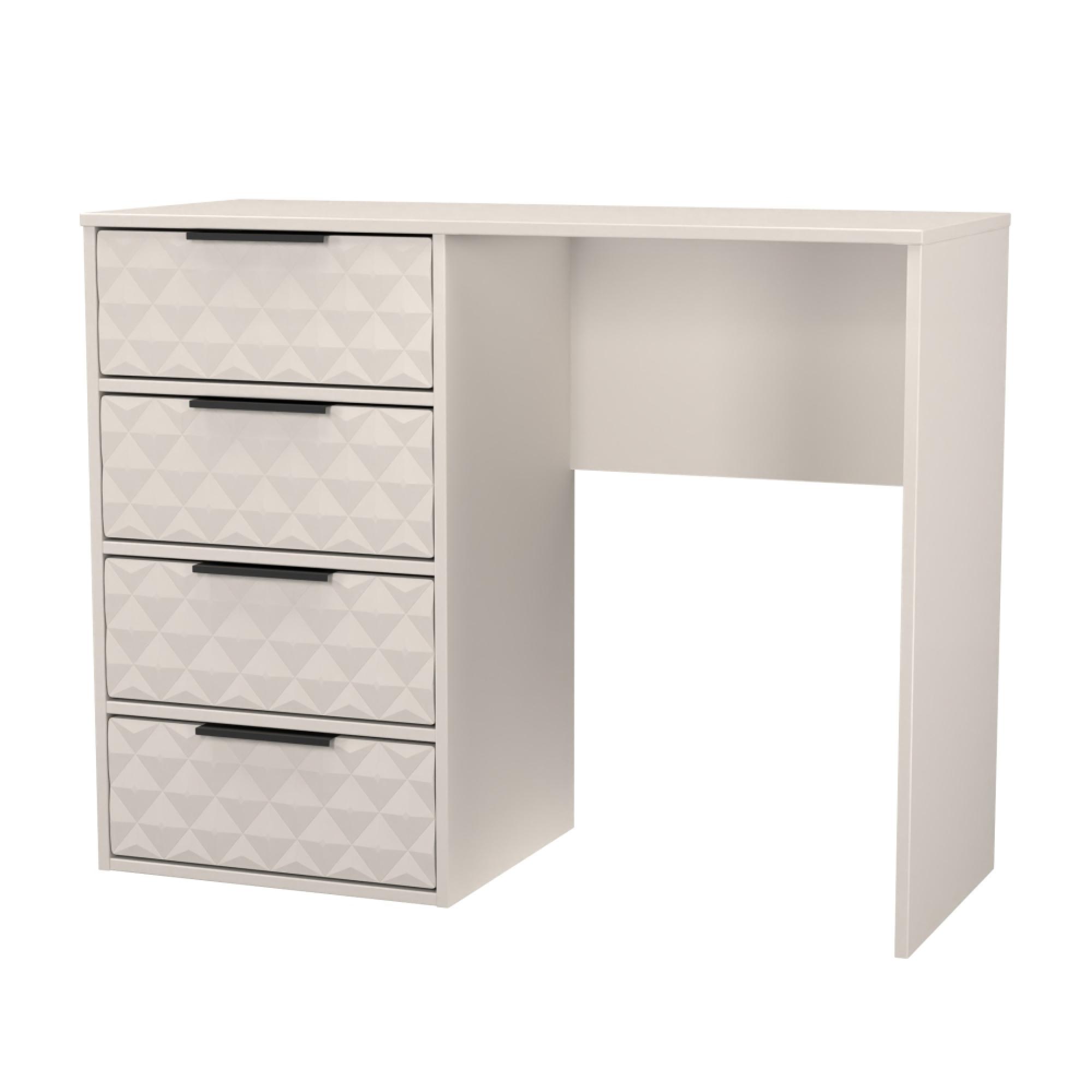Harlequin Desk - 4 Drawer - Kashmir Matt