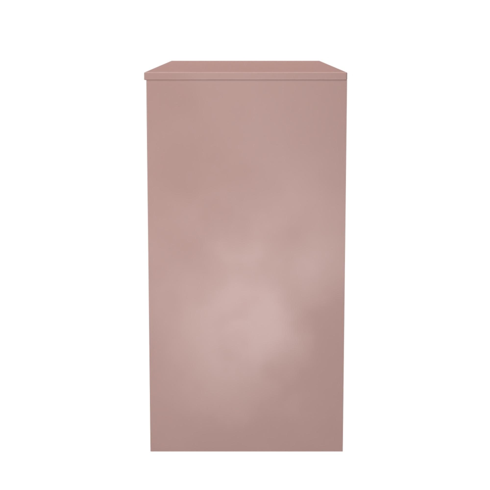 Harlequin Desk - 4 Drawer - Kobe Pink