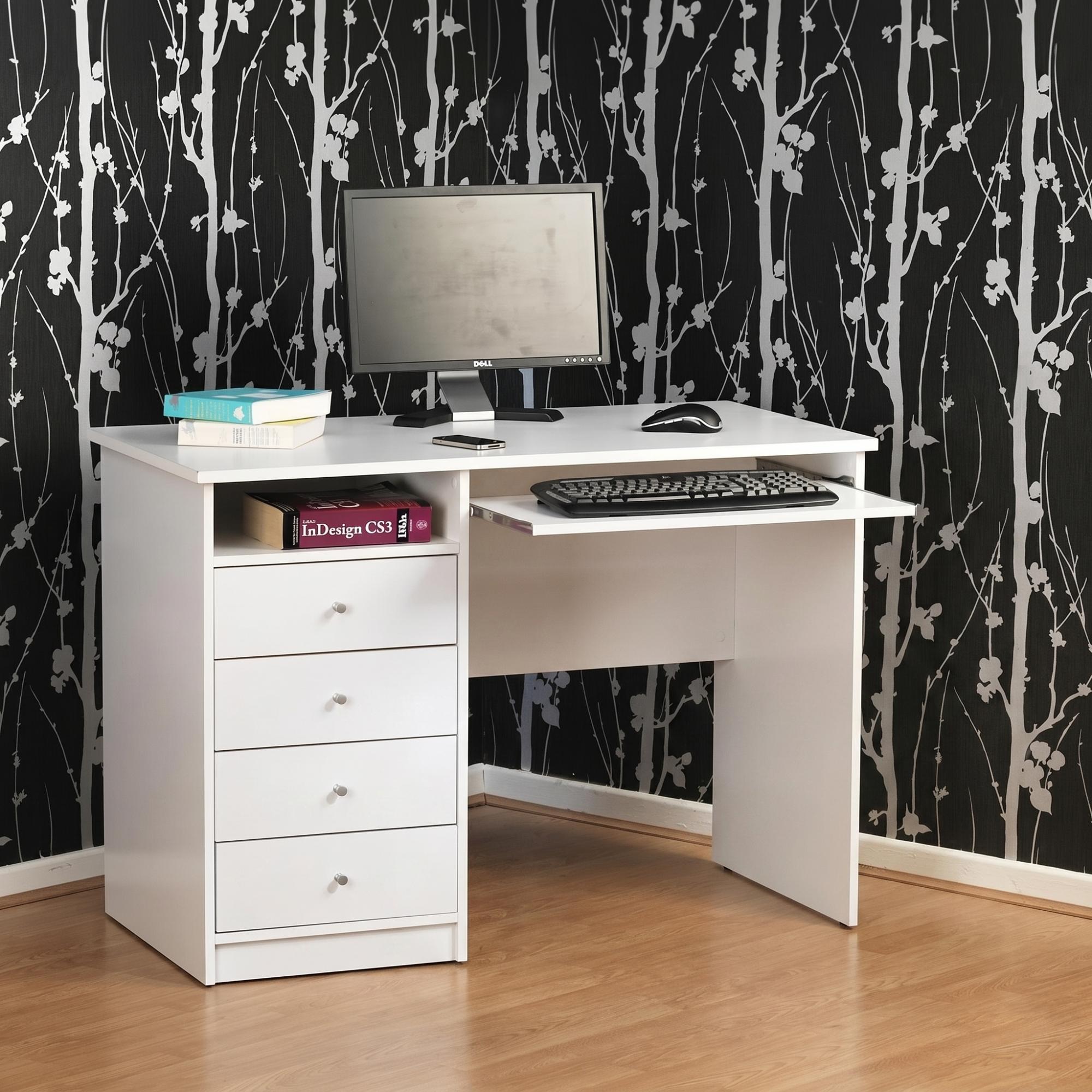 Marymount Student Desk - White - AW22813-WH