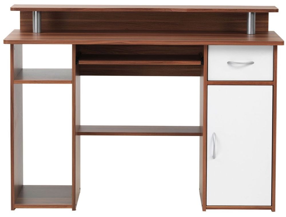 Alaska Walnut Computer Desk - AW12362-W
