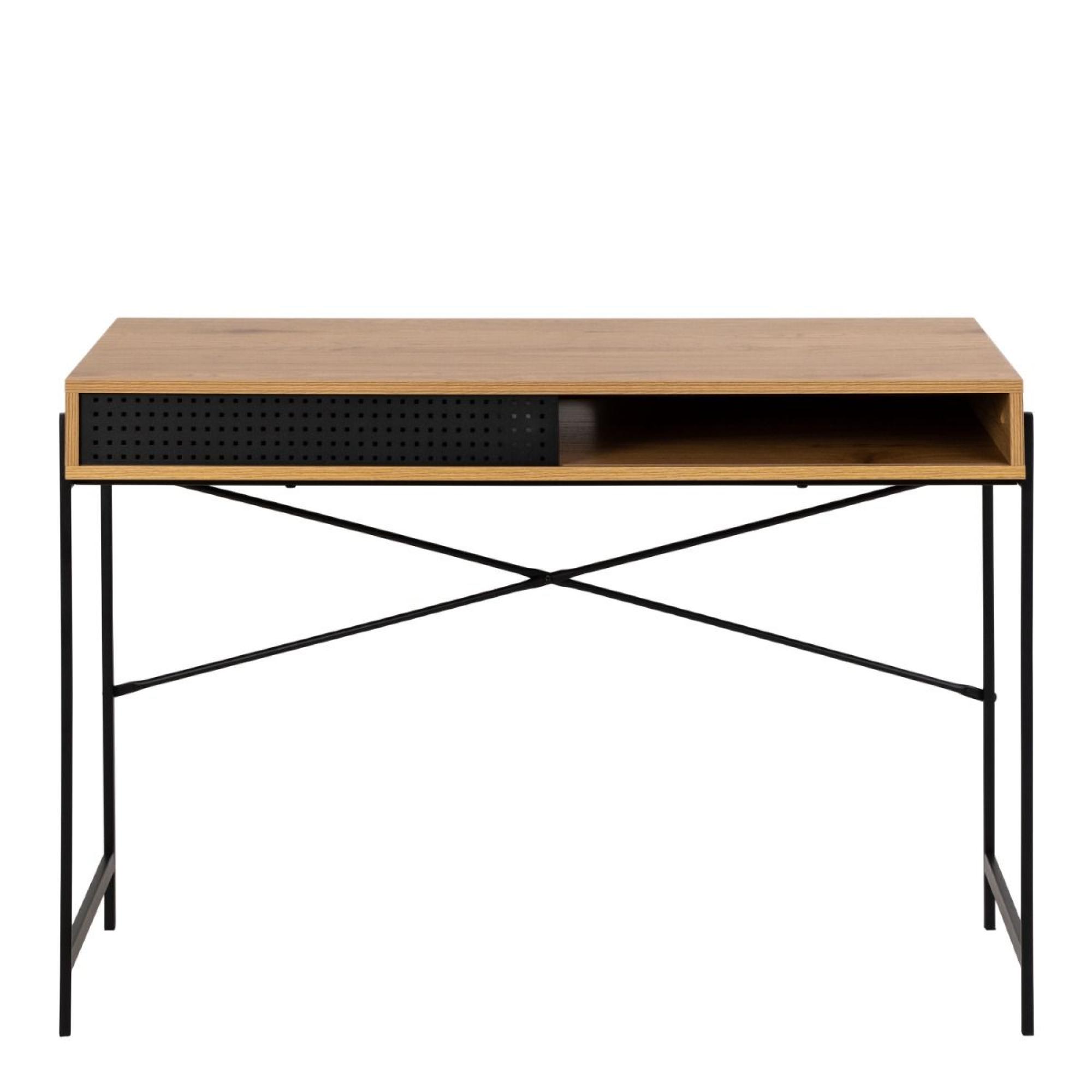 Angus Desk - 1 Door - Oak