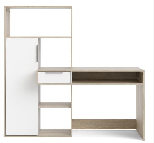 Function Plus White Multi-Functional Desk