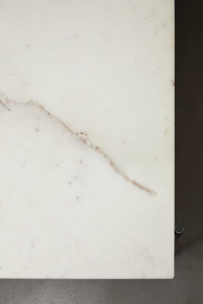 Dee Desk - White Marble