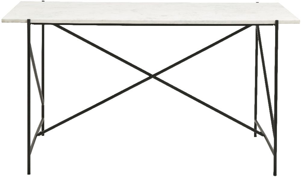Dee White Marble Desk