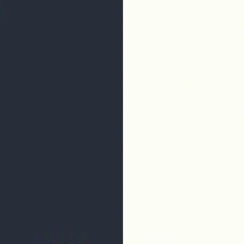 Indigo Front with Matt White Base