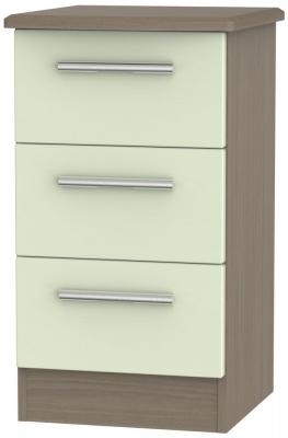 Mussel Front and Toronto Walnut Base Unit