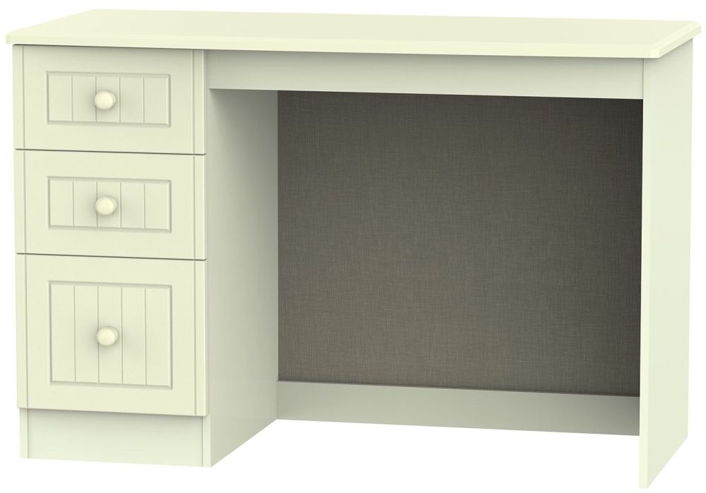 Warwick Desk - 3 Drawer - Cream
