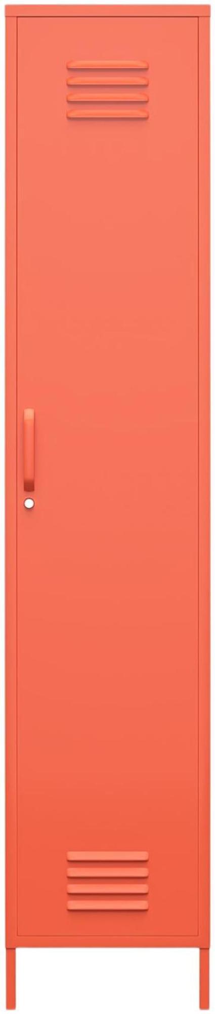 Novogratz Cache Tall Locker Storage Cabinet - Orange - 5244813COMNUK