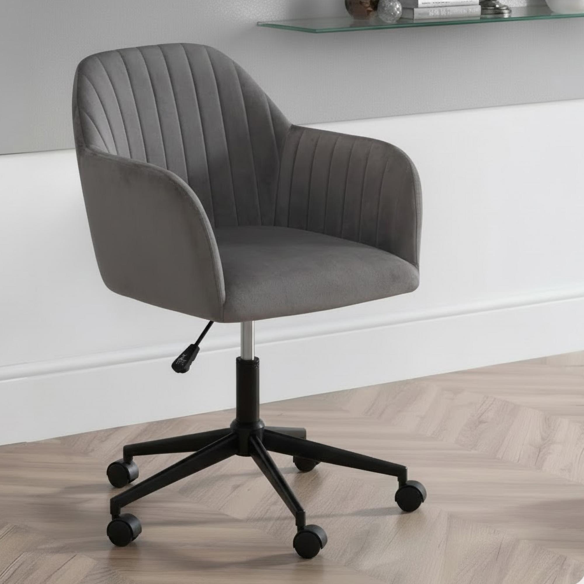 Kahlo Office Chair - Grey Fabric
