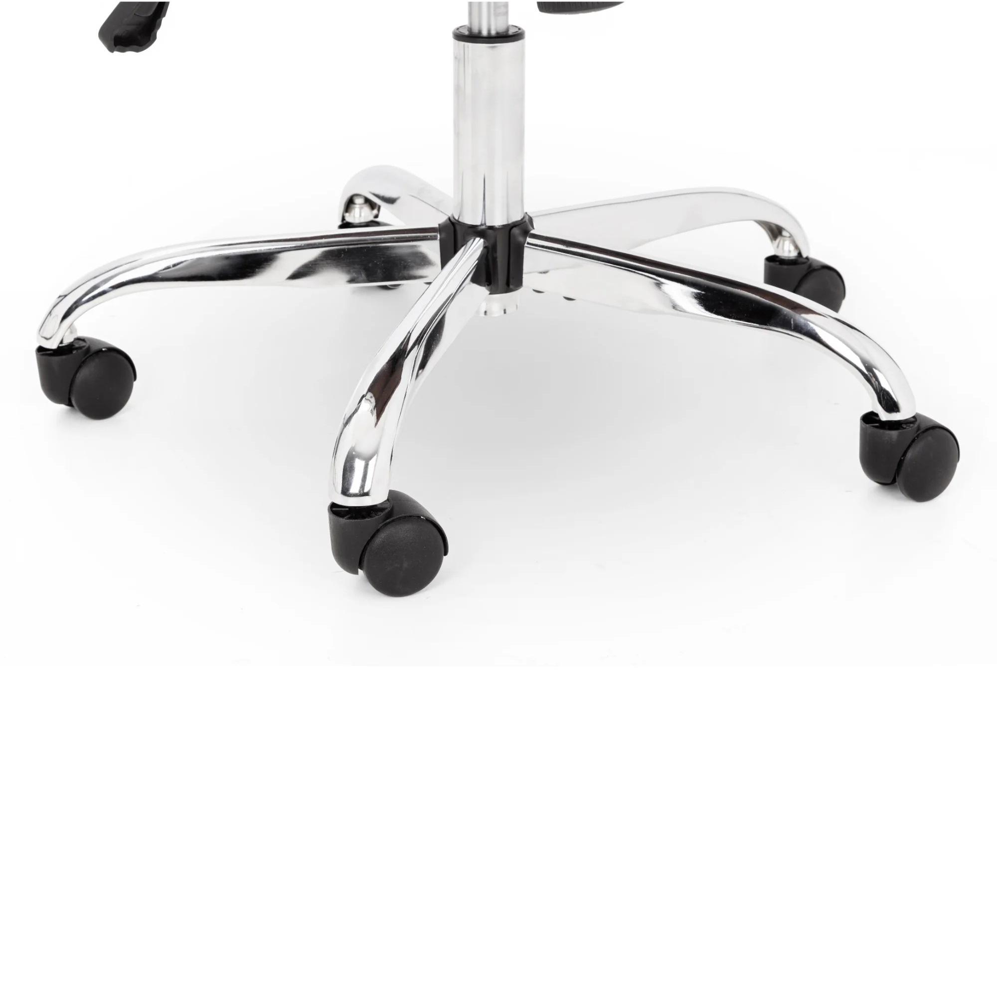 Gio Office Chair - Ivory Faux Leather