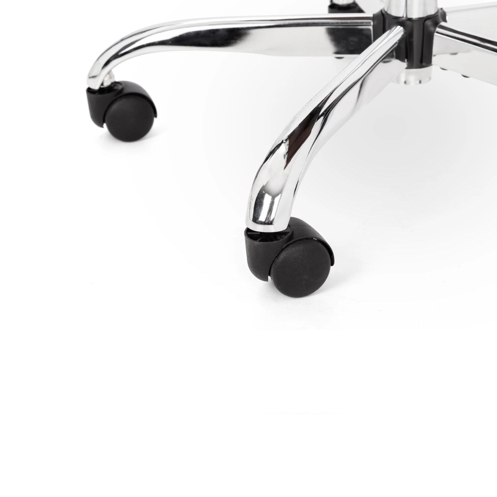 Gio Office Chair - Ivory Faux Leather