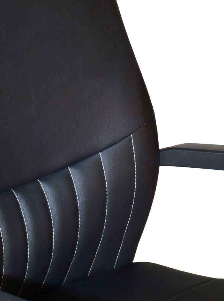 Brooklyn Operator Desk Chair - Faux Leather - Black - AOC3122-BLK