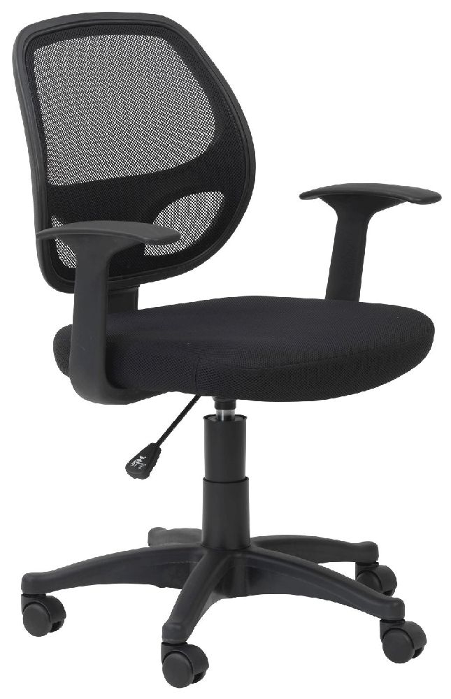 Davis Operator Chair - Black - AOC9118-M-BK