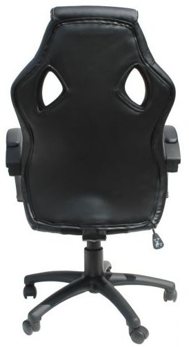 Daytona Gaming Executive Chair - Leather - Black - AOC5006BLK