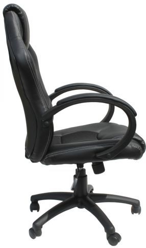 Daytona Gaming Executive Chair - Leather - Black - AOC5006BLK