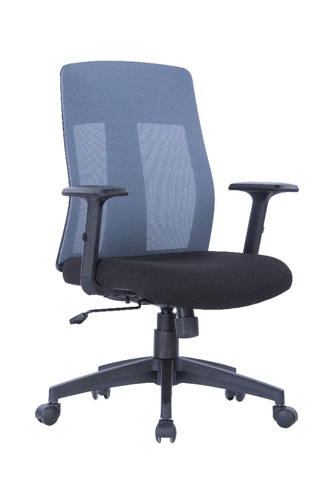 Laguna Mesh Operator Chair - Grey with Arms - AOC1705GRY