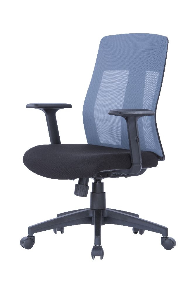 Laguna Mesh Operator Chair - Grey with Arms - AOC1705GRY