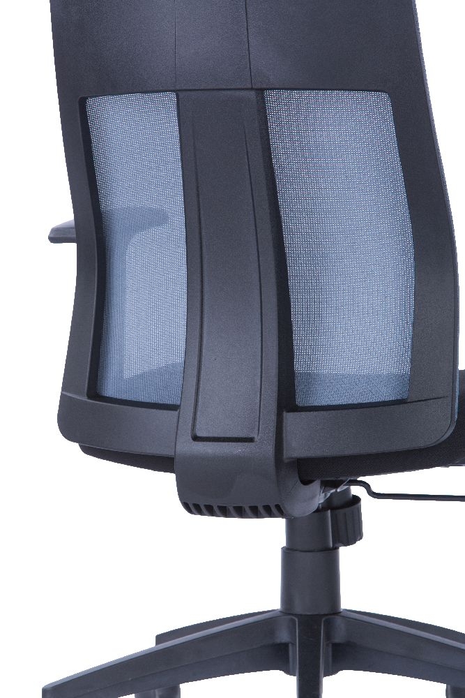 Laguna Mesh Operator Chair - Grey with Arms - AOC1705GRY