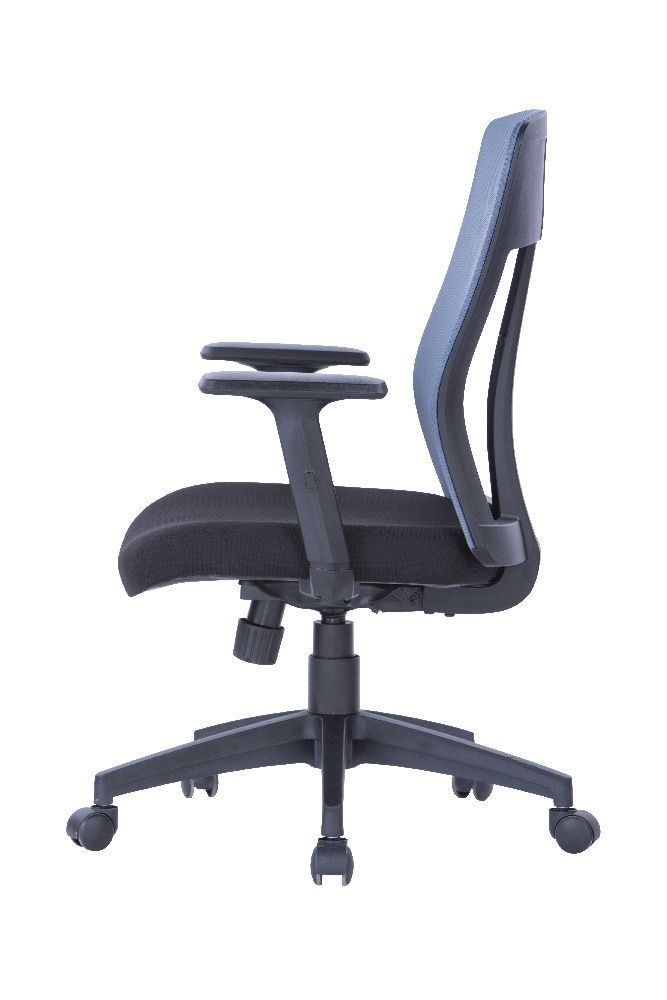 Laguna Mesh Operator Chair - Grey with Arms - AOC1705GRY