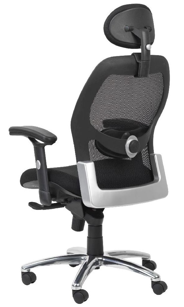 Portland Executive Office Chair - Black - AOC7301-M