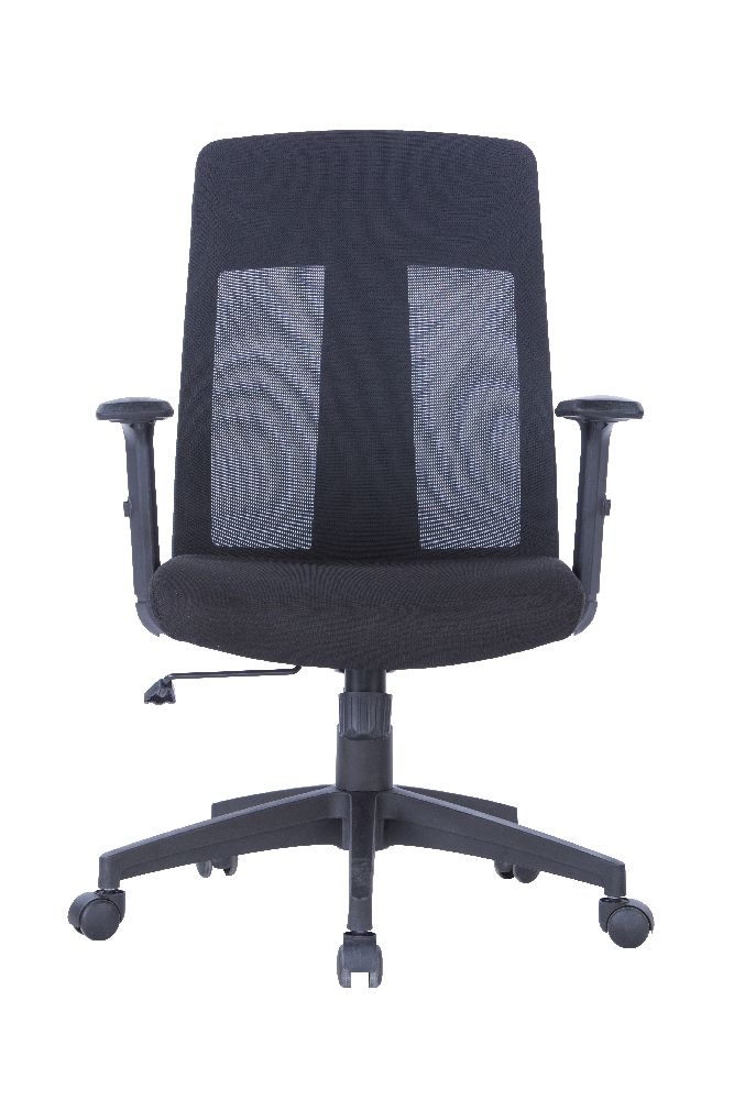 Alphason Laguna Black Fabric Office Chair