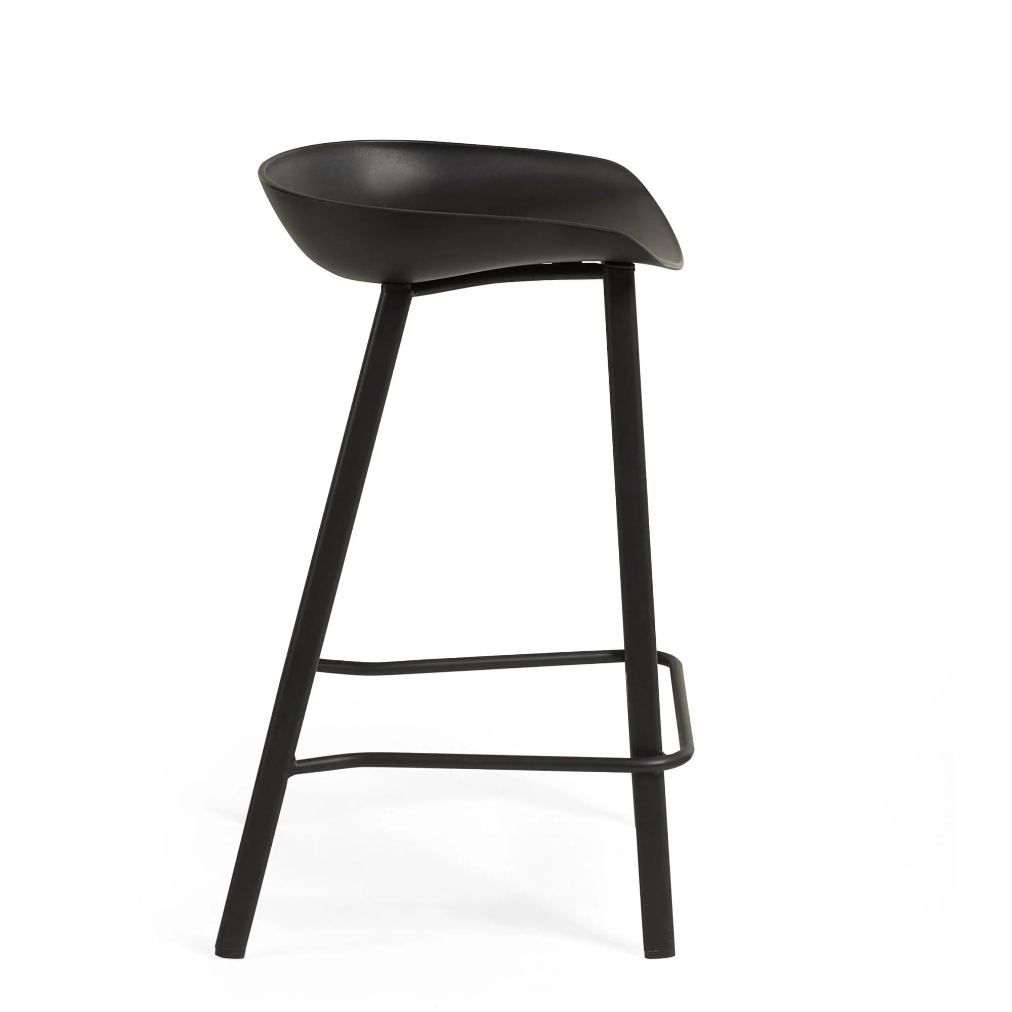 Renzo Barstool - Set of 2 - Black