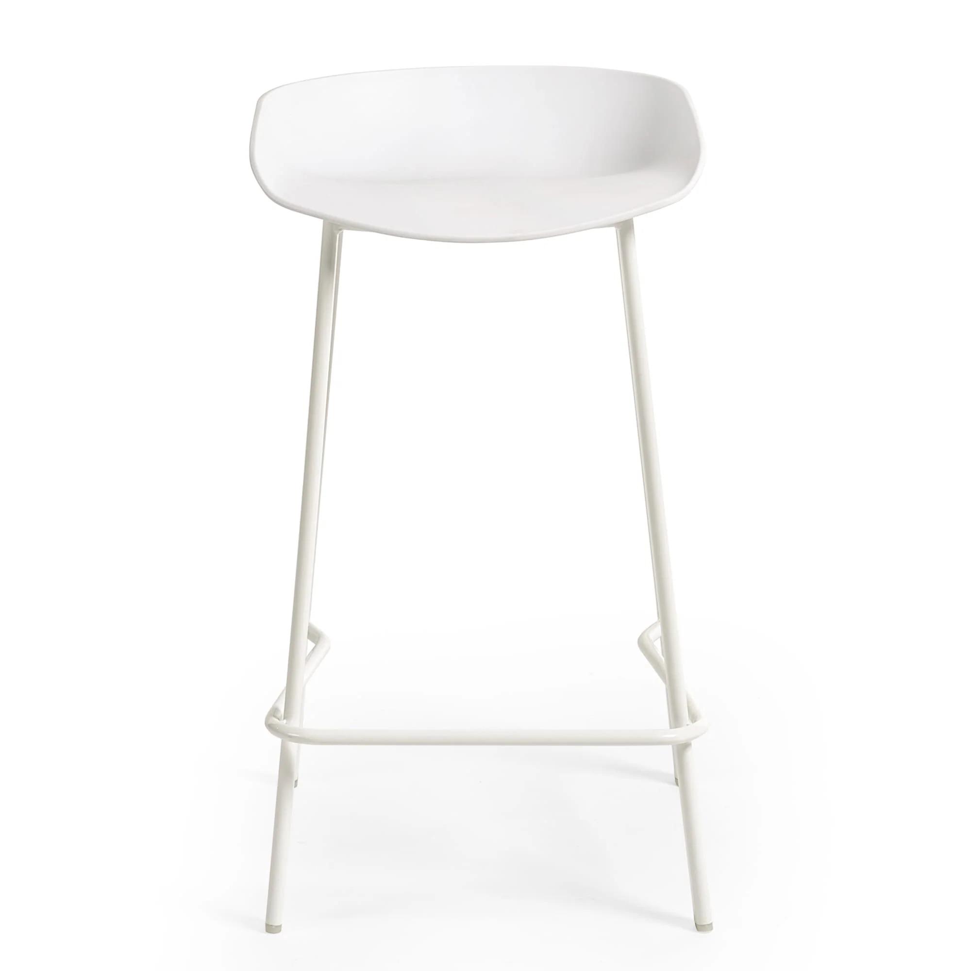 Renzo Barstool - Set of 2 - White