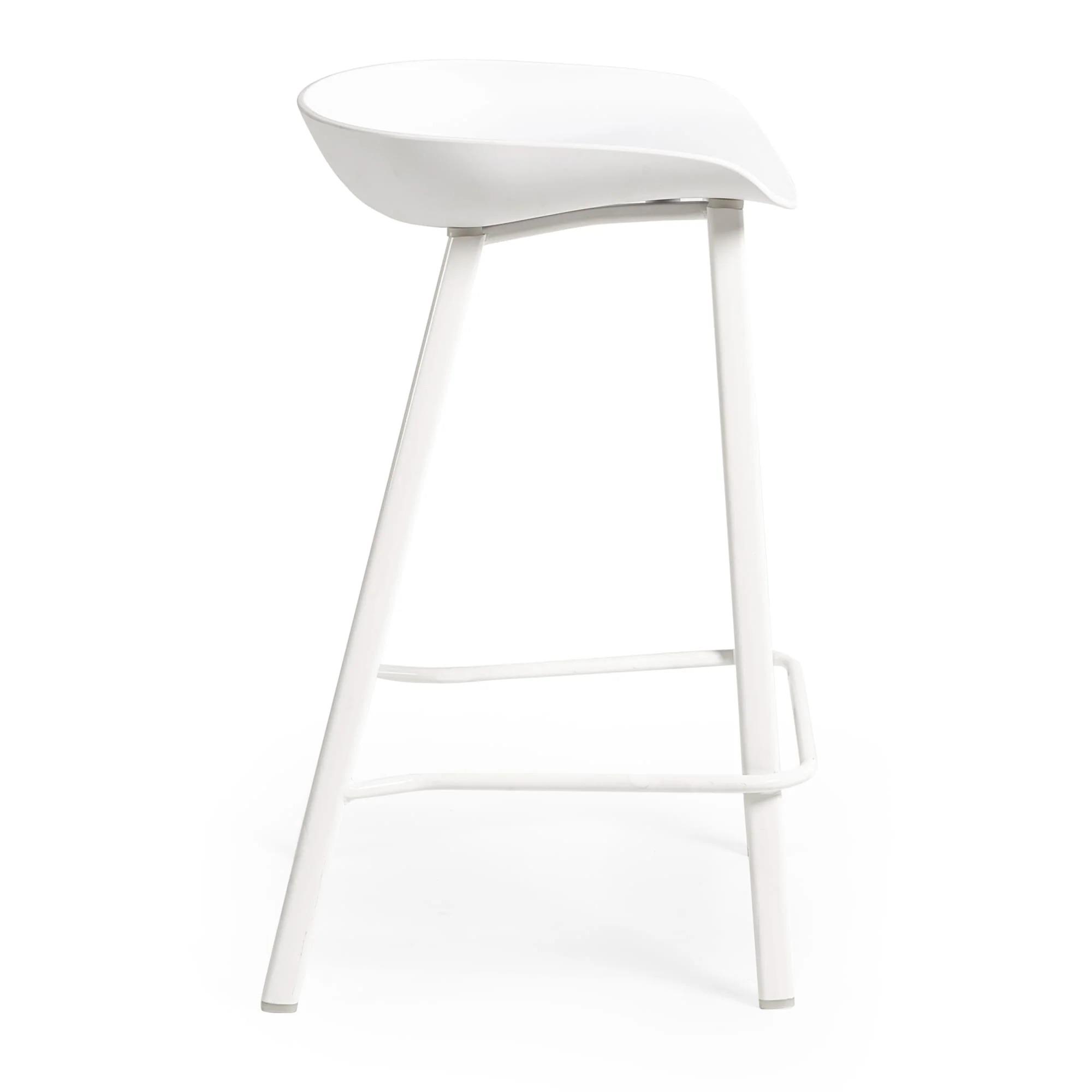 Renzo Barstool - Set of 2 - White