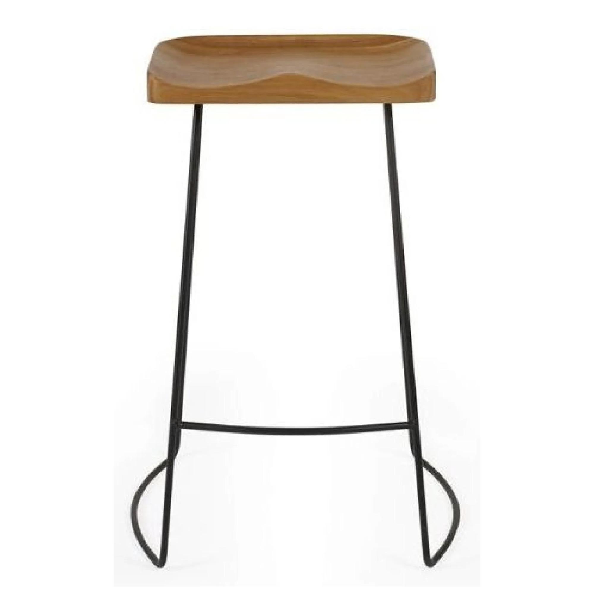 Travis Barstool - Set of 2 - Brown