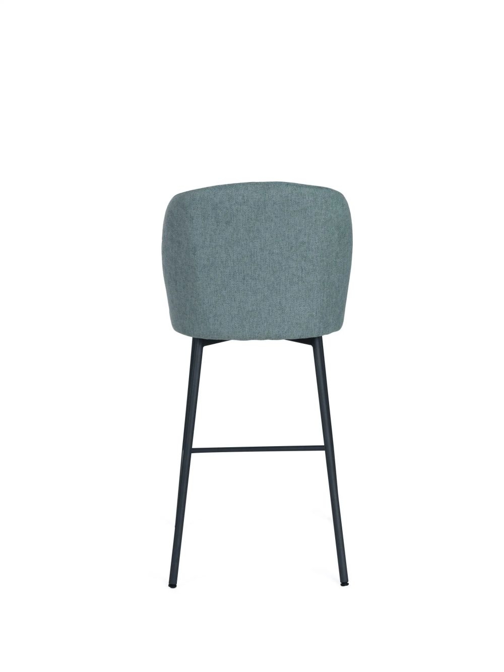 2 x Falun Light Green Fabric Counter Stool