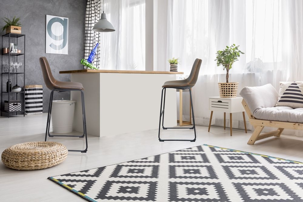 2 x Fremont Chestnut Vintage Leather Barstool