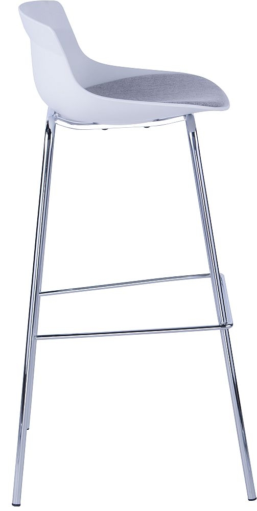 Helena Barstool - Set of 2 - White - ABS7085WHT