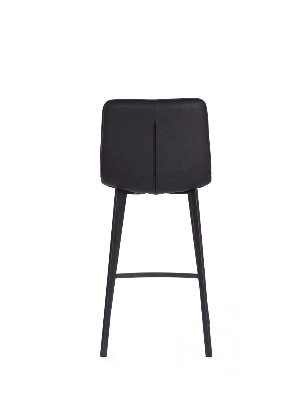 2 x Laketon PU Vintage Black Counter Stool