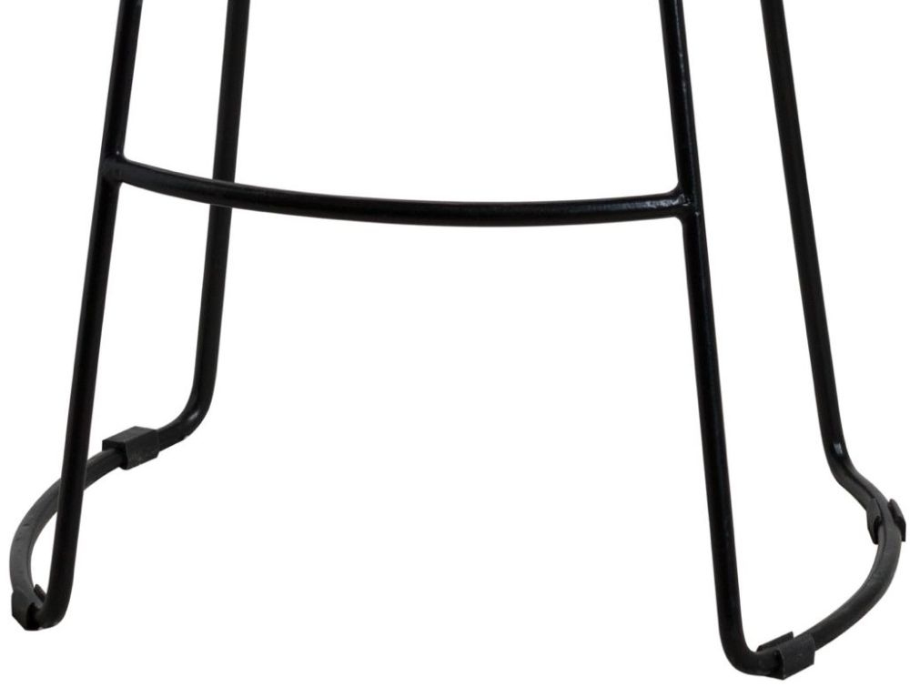 Franklin Barstool - Set of 2 - Hardwood - Shaped