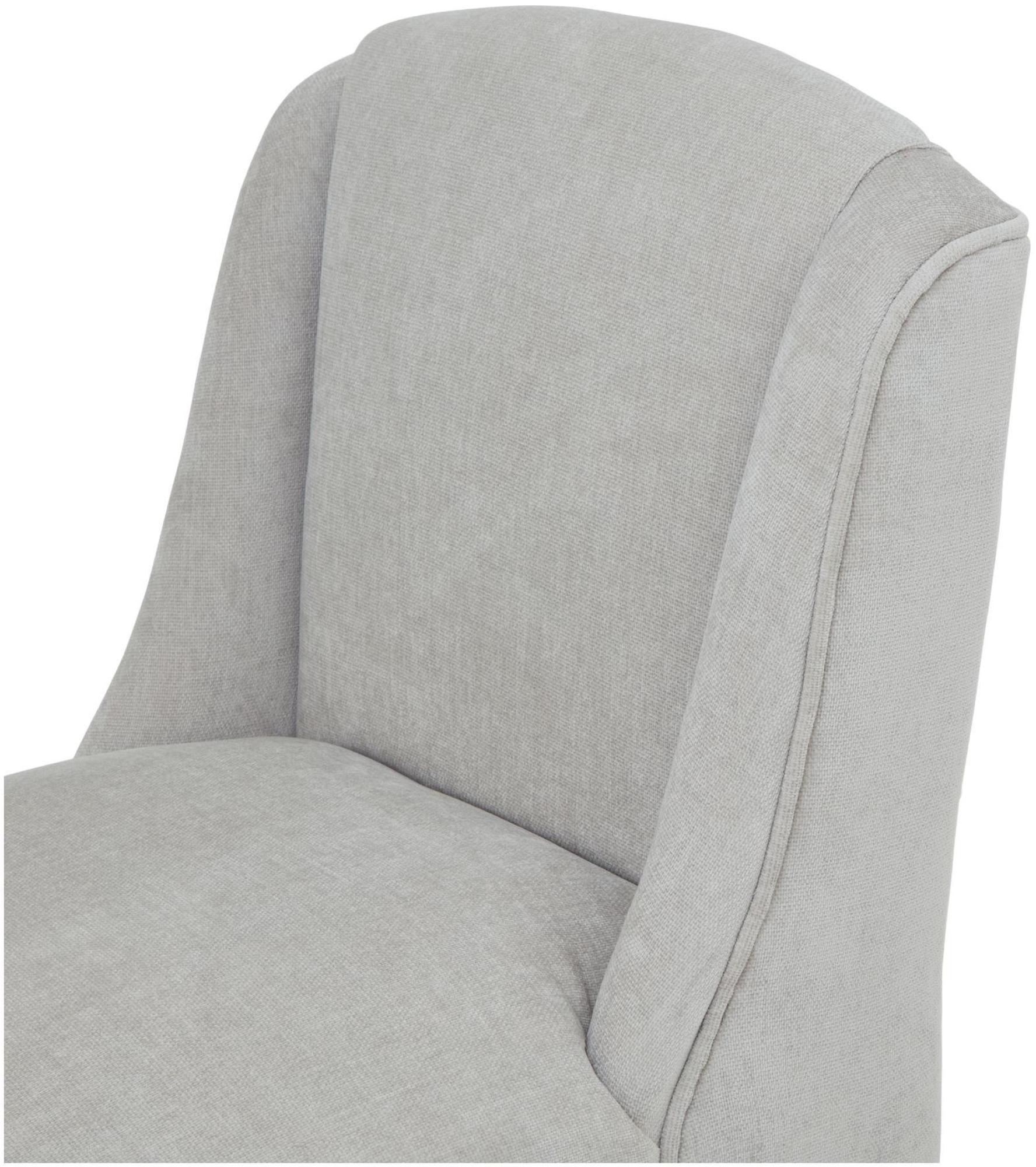 Compton Barstool - Set of 2 - Upholstered - Grey