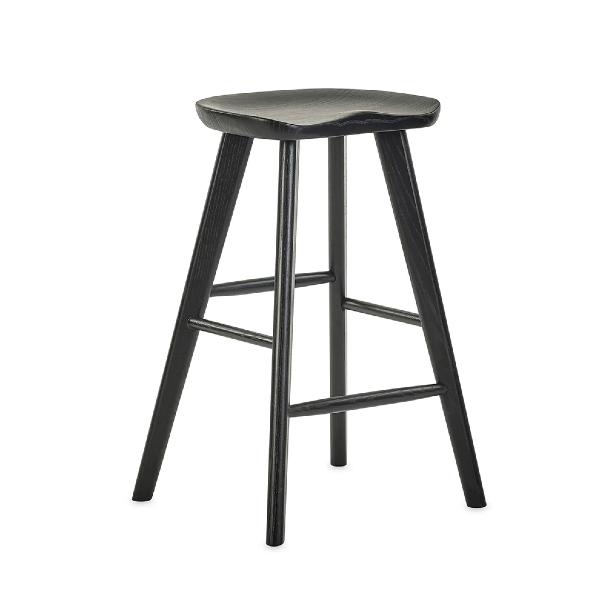 Mulu Barstool - Set of 2 - Black