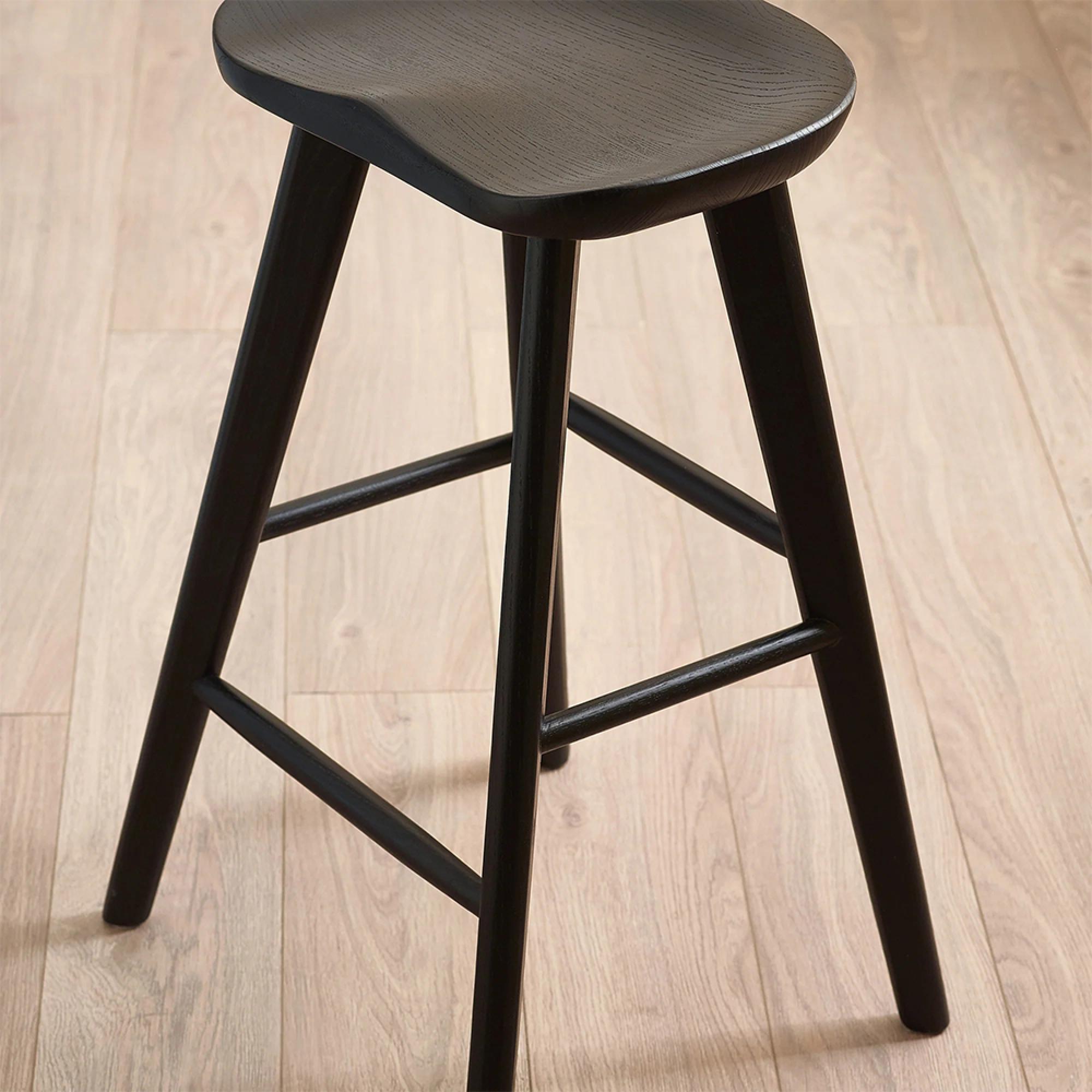 Mulu Barstool - Set of 2 - Black