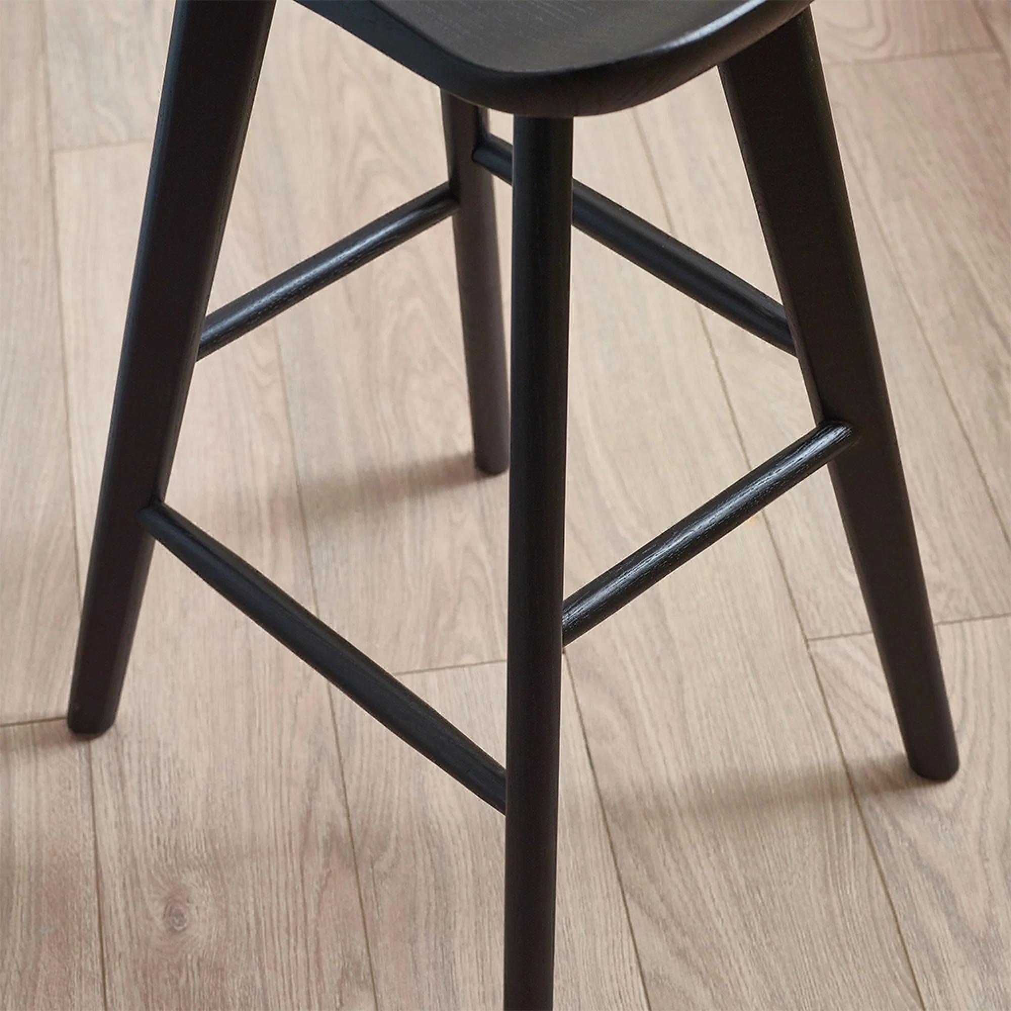 Mulu Barstool - Set of 2 - Black