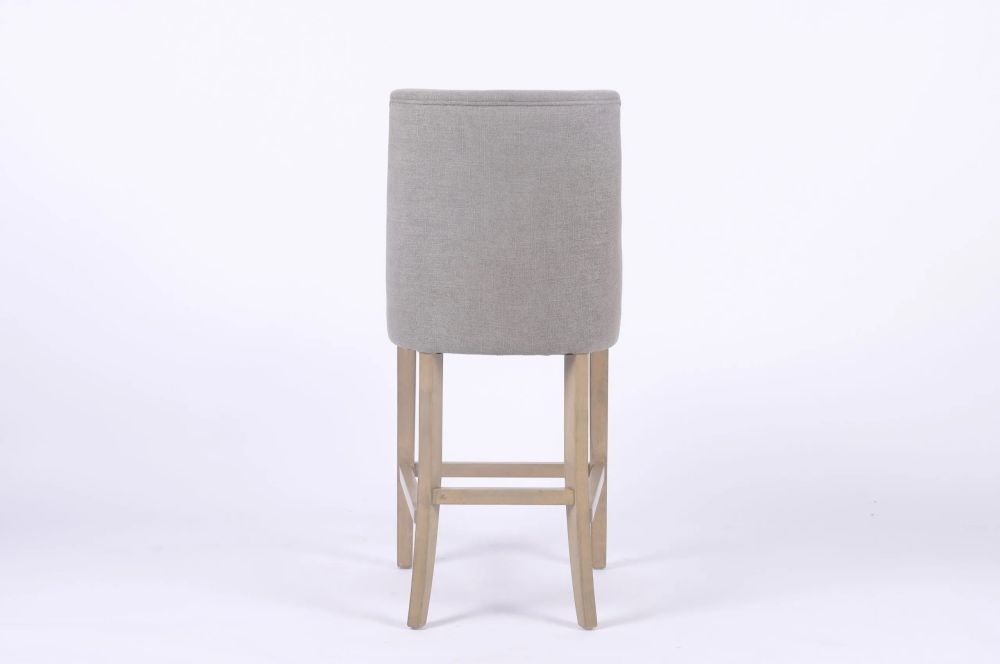 2 x Stoy Sand Linen Counter Stool