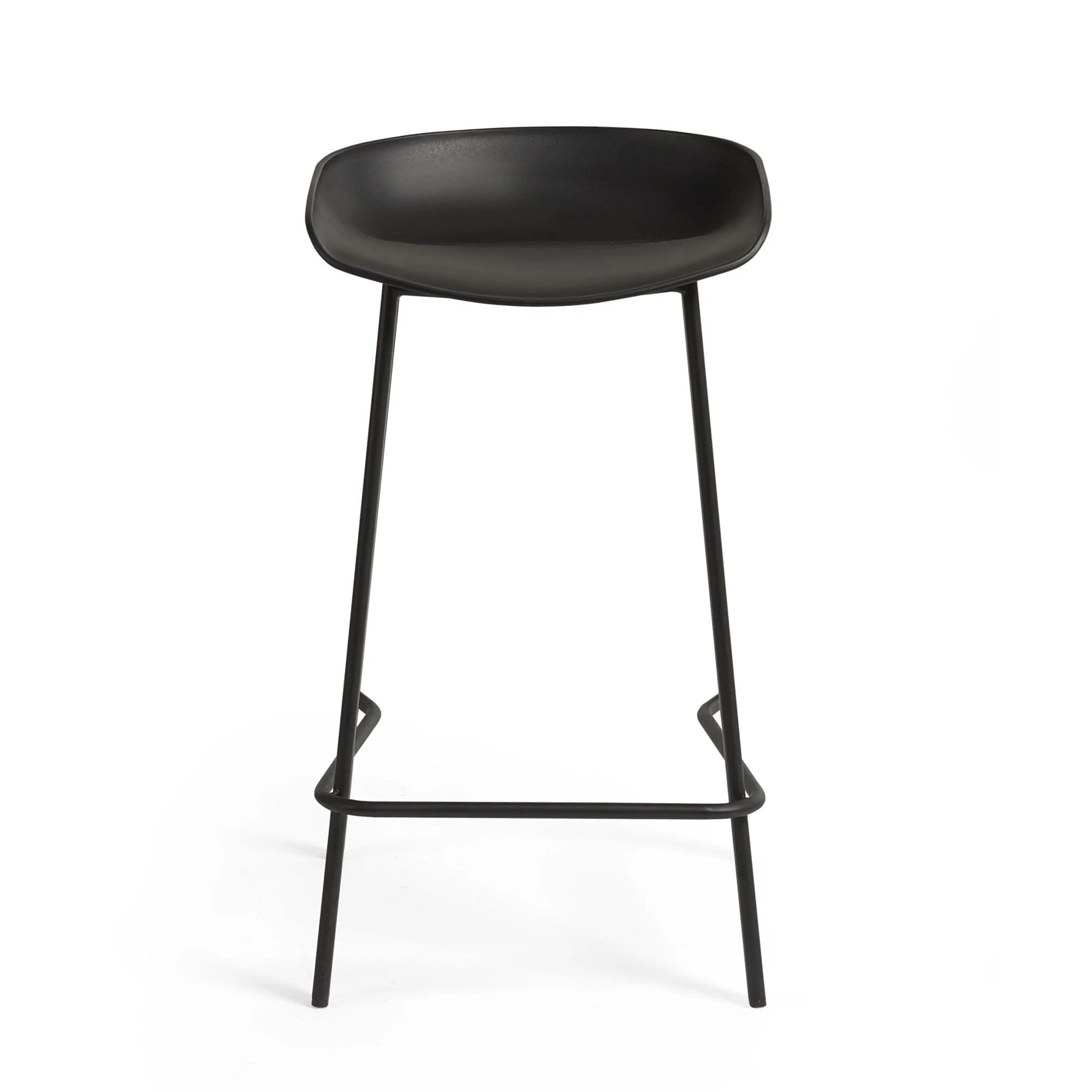 Renzo Barstool - Set of 2 - Black