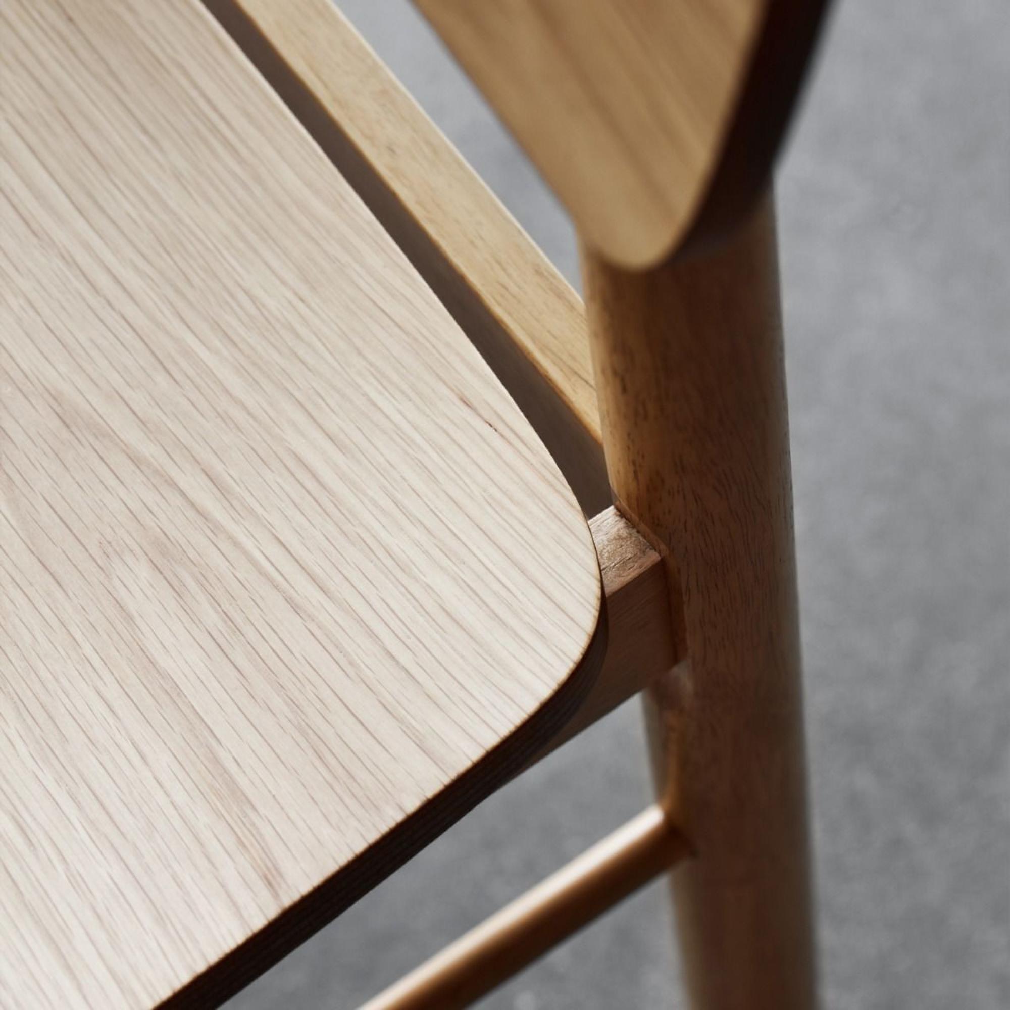 Barlow Barstool - Set of 2 - Matt Oak