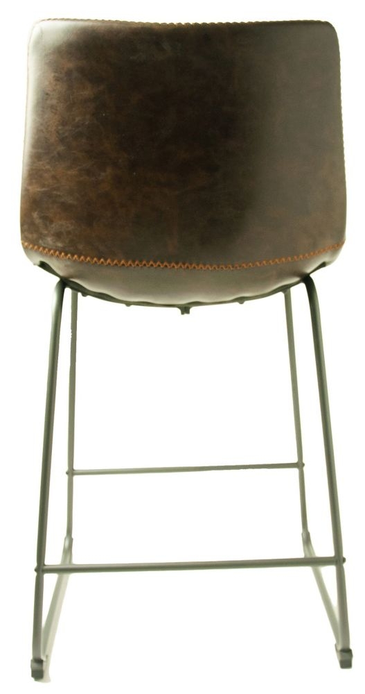 Fremont Counter Stools - Set of 2 - Vintage Leather - Chestnut