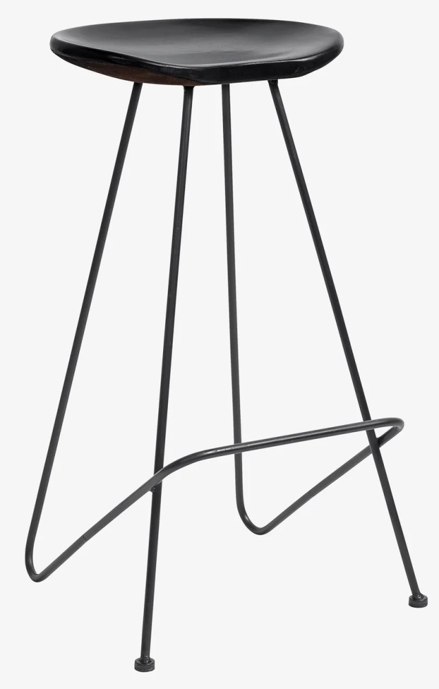 2 x Barry Black Barstool