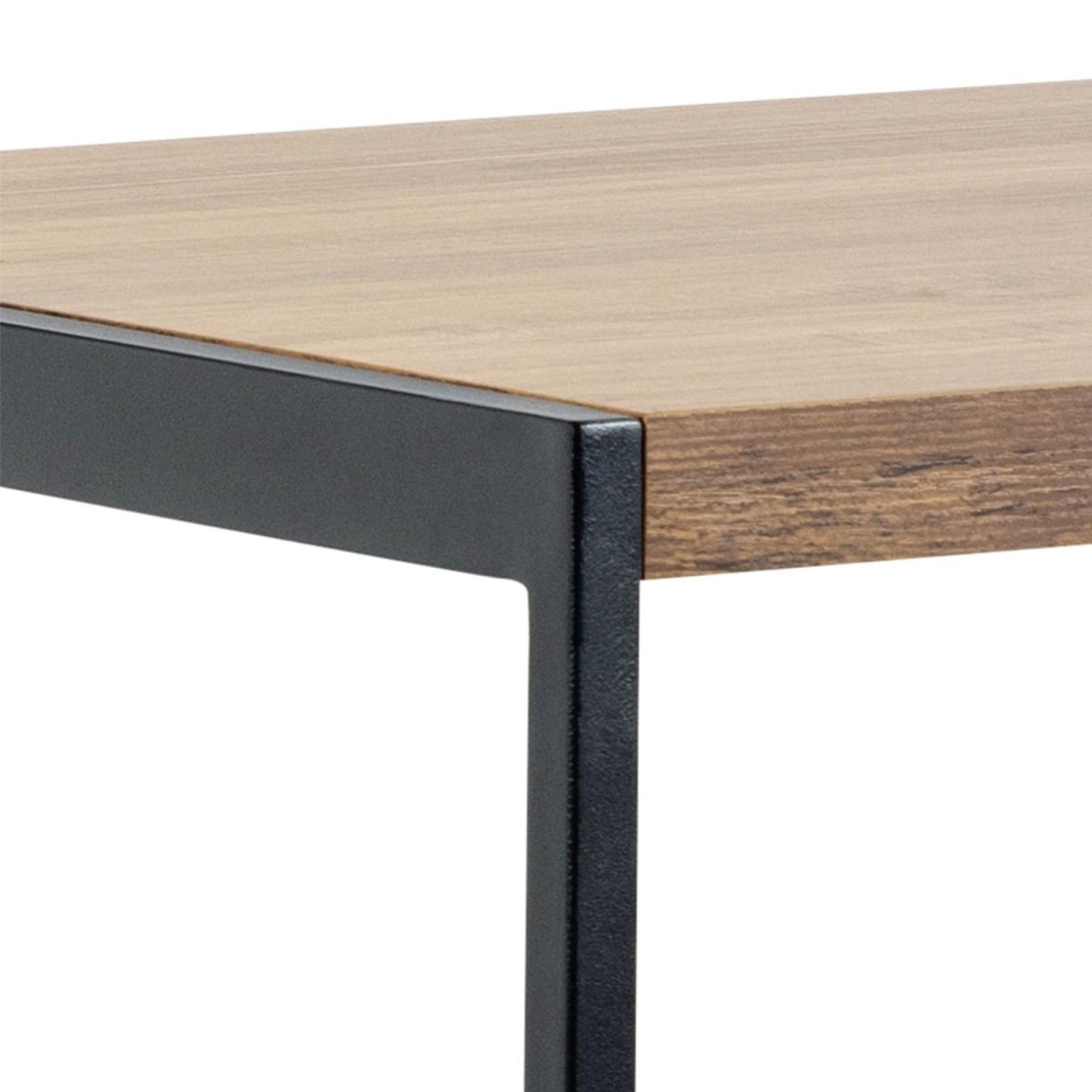 Bahamas Bar Table Set - Black and Oak
