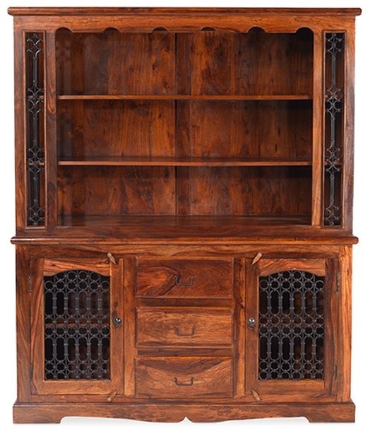 Indian Sheesham Large Buffet Hutch