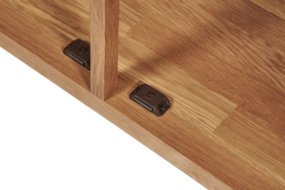 Shaker Oak Glass Door Dresser Top