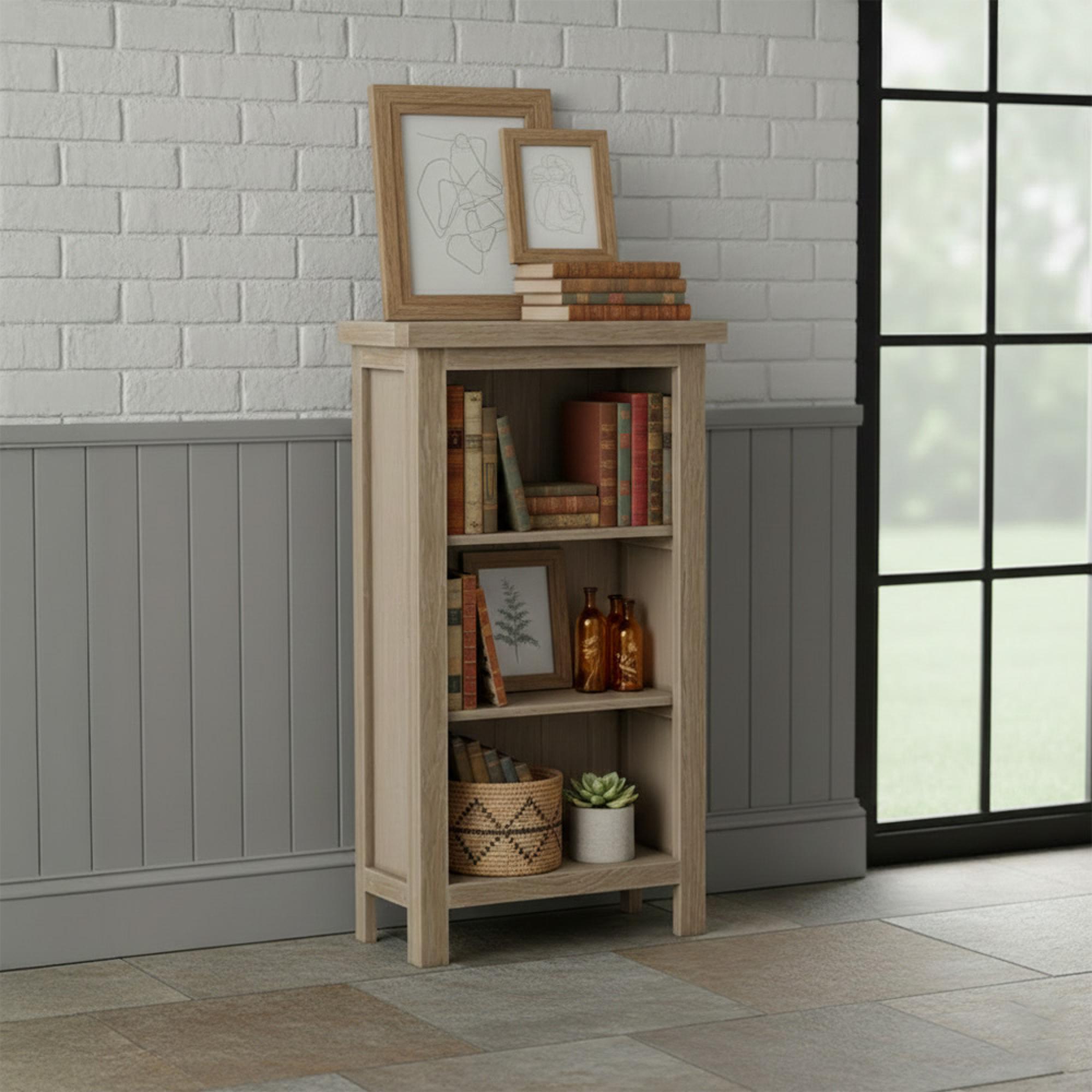 Modern Country Oak - Bookcase - Small