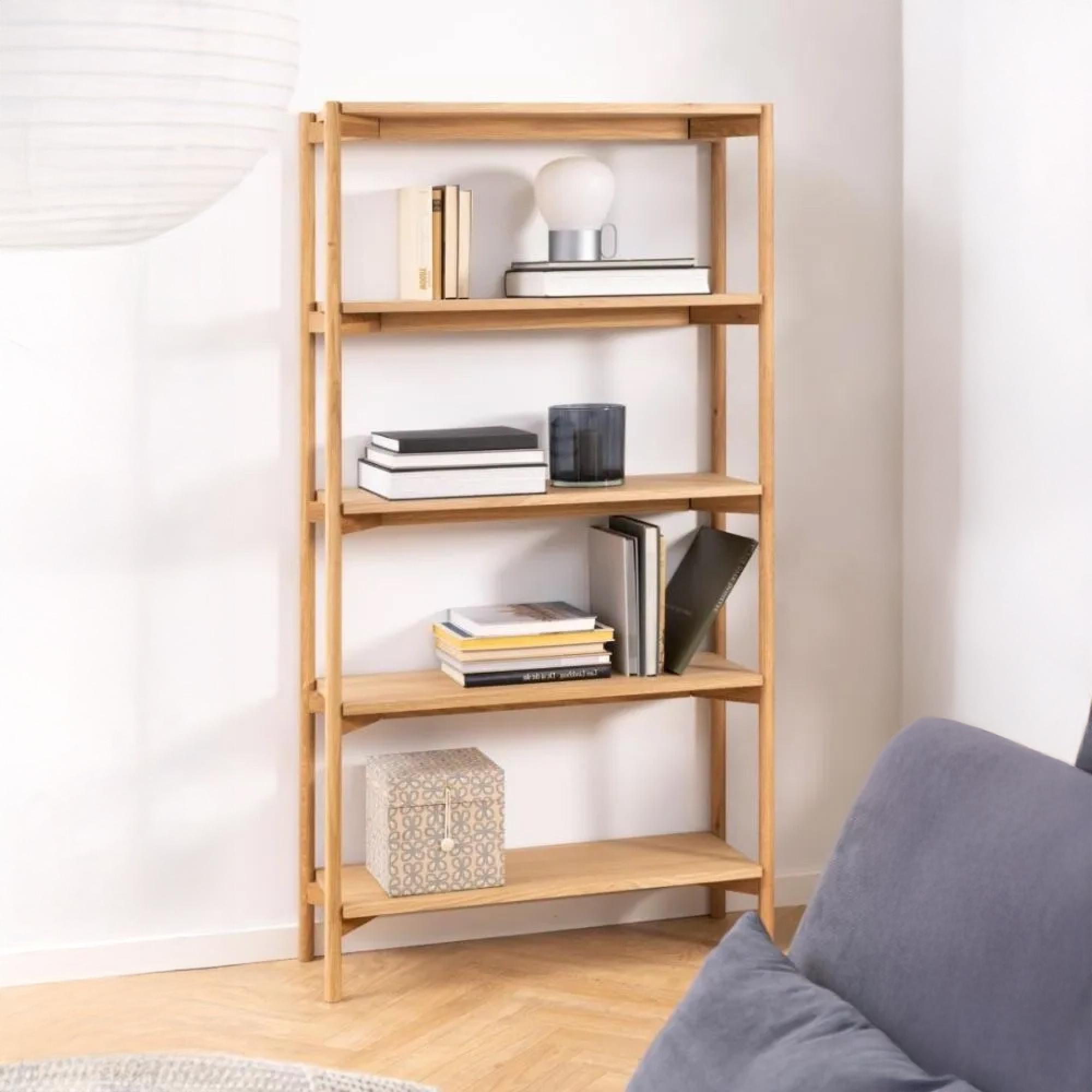 Braidwood Bookcase - Open - Tall - Oak