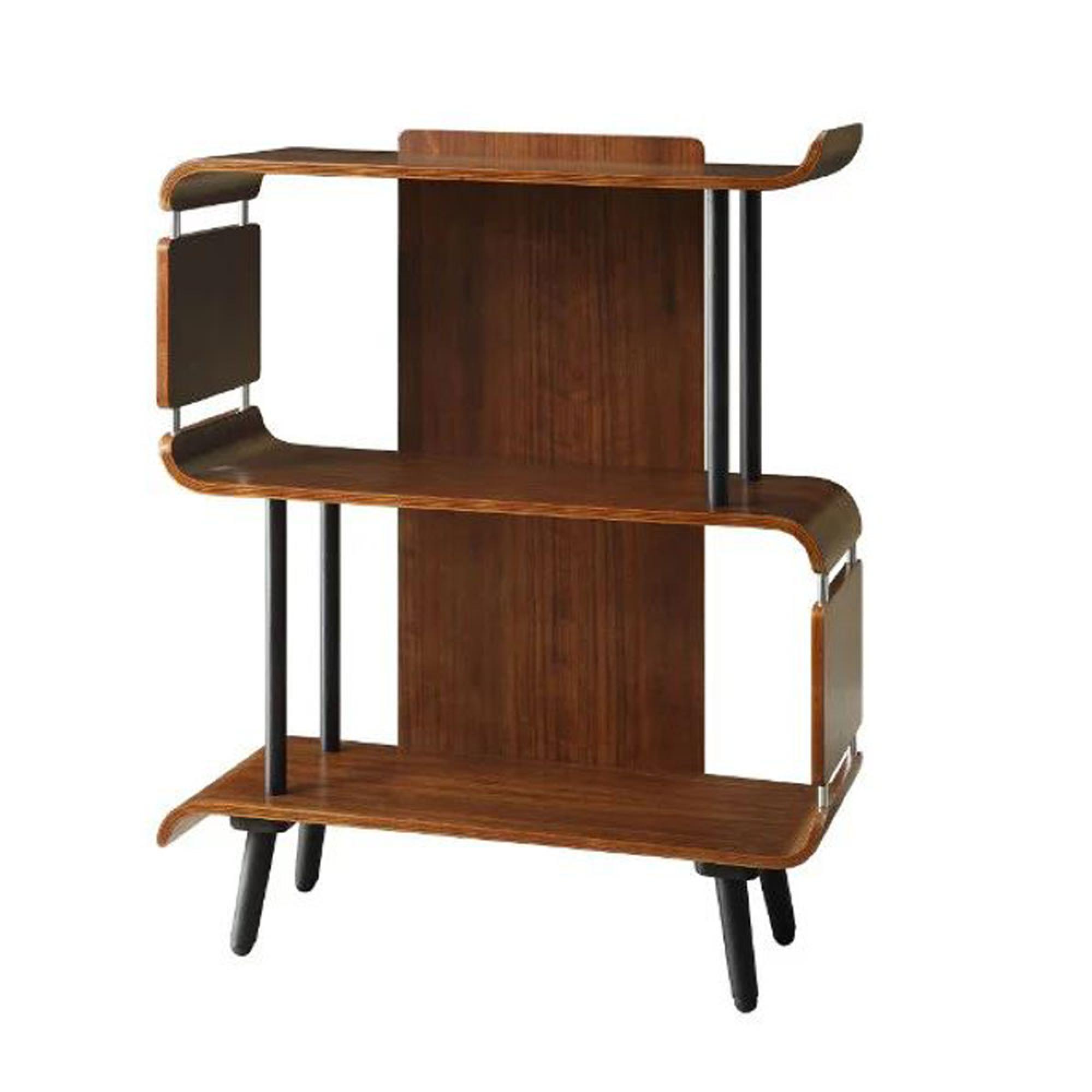 Vienna Short Bookcase - Walnut - PC611
