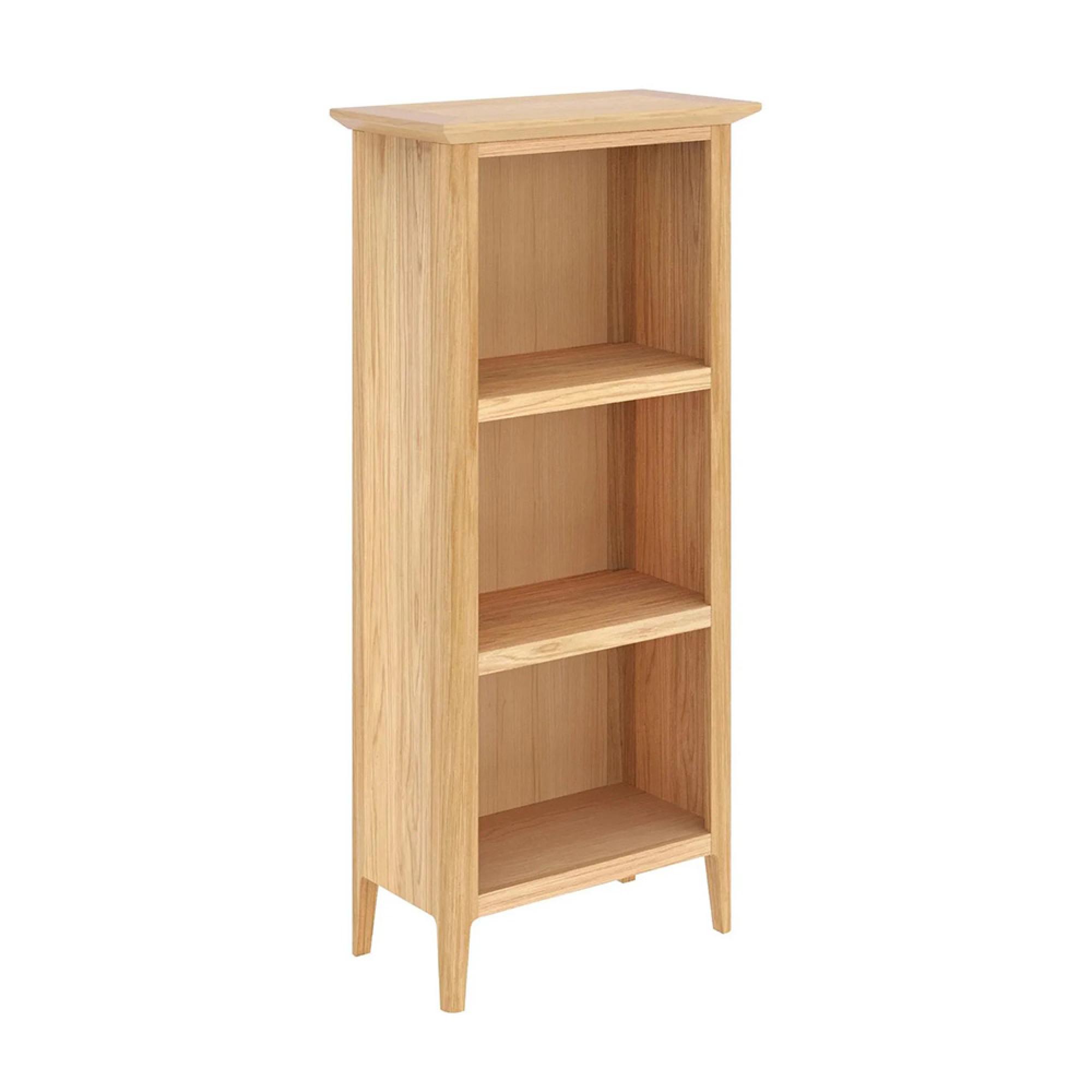 Selene Oak Narrow CD Bookcase